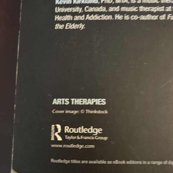 International Dictionary Of Music Therapy Book. Edited by Kevin Kirkland 2013 - Picture 10 of 10